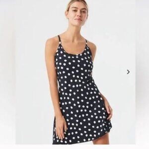 Polka Dot Outdoor Voices Exercise Dress - Size Medium